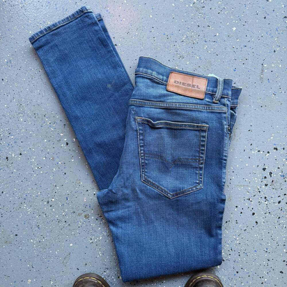 Diesel D-Luster Slim Stretch Jeans Blue Men's W32 L32